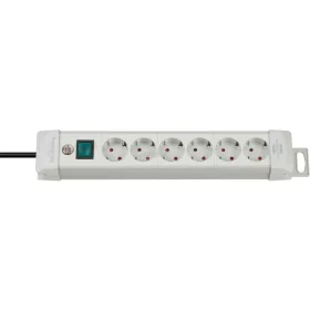   BRENNENSTUHL Elosztó kapcsolóval 6dugalj 3m H05VV-F 3G 1,5 mm² IP20 1955560100