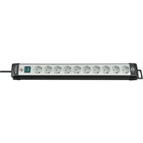   BRENNENSTUHL Elosztó kapcsolóval 10dugalj 1,8m H05VV-F 3G 1,5 mm² IP20 1951500100