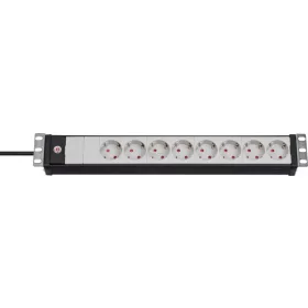   BRENNENSTUHL elosztó 3m 8dugalj  H05VV-F 3G1,5 19" IP20 1156057028