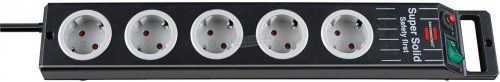 BRENNENSTUHL Elosztó kapcsolóval 2,5m 5dugalj H05VV-F 3G 1,5 mm² IP20 1153380115