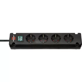   BRENNENSTUHL Elosztó kapcsolóval 1,5m 4dugalj H05VV-F 3G 1,5 mm² IP20 1150650114