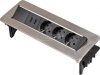 BRENNENSTUHL asztali elosztóaljzat, 2x USB 2m H05VV-F3G1.5 IP20 Indesk Power USB-töltő 1396200113