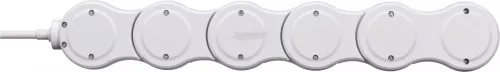 BRENNENSTUHL Elosztó kapcsolóval 1,4m 5dugalj H05VV-F 3G 1,5 mm² IP20 1155350210