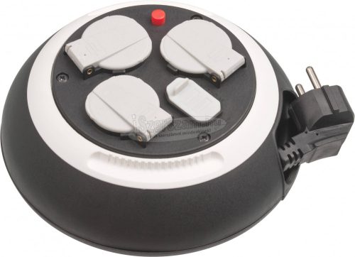 BRENNENSTUHL Kábeldob 3m 3dugalj +1 USB H05VV-F 3G 1,5 mm² IP20 1109220600