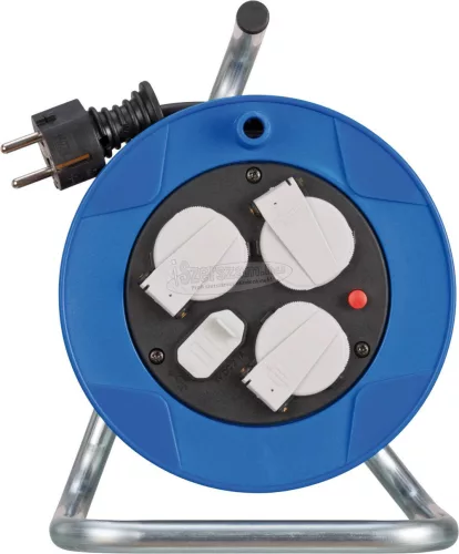 BRENNENSTUHL Kábeldob 15m 3dugalj +1 USB H05VV 3G 1,5 mm² IP20 1079180600