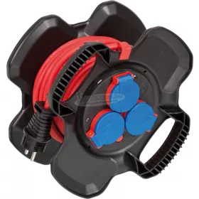   BRENNENSTUHL Kábeldob 10m 3dugalj H07RN-F 3G 1,5 mm² IP44 1169710100