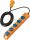 BRENNENSTUHL Elosztó kapcsolóval 3m 5dugalj H07RN-F 3G 1,5 mm² IP54 1159900805