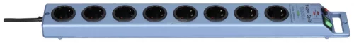 BRENNENSTUHL Túlfeszültség ellen védő elosztó készlet 3 részes 2,5m 8dugalj H05VV-F 3G 1,5 mm² 1153340338-3