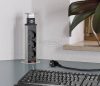 BRENNENSTUHL asztali elosztó 3dugalj 2 USB 2m H05VV-F 3G1,5 IP20 süllyeszthető 1396200013