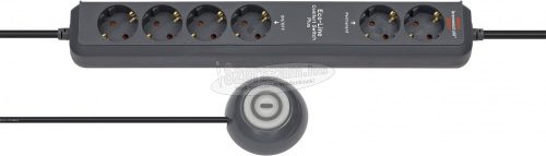 BRENNENSTUHL elosztó 6dugalj 1,5m H05VV-F 3G1,5 Comfort Switch Plus EL CSP 24 Eco-Line 1159560516