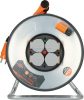 BRENNENSTUHL Kábeldob SteelCore 33m 4dugalj H07RN-F 3G2,5 IP44 SC 3200 PROFESSIONALLINE 9192330100
