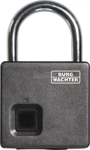 BURG WÄCHTER Függő lakat 53mm Ujjelnyomatos zár Scan & Lock 610/53 SB