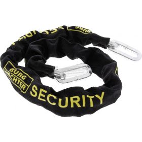 BURG WÄCHTER Biztonsági lánc Fekete 0,9m x 8mm SKM 8/ 90