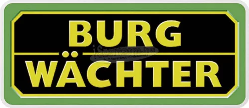 BURG WÄCHTER Biztonsági lánc Fekete 0,9m x 6mm SKM 6/ 90