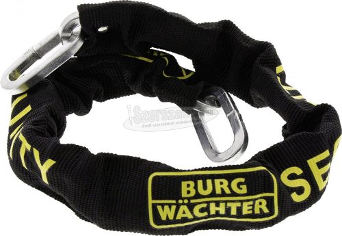 BURG WÄCHTER Biztonsági lánc Fekete 0,6m x 6mm SKM 6/ 60