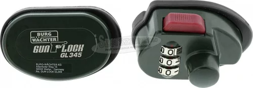 BURG WÄCHTER Fegyverzár Sötétzöld Számkódos zár Gun Lock GL 345 SB