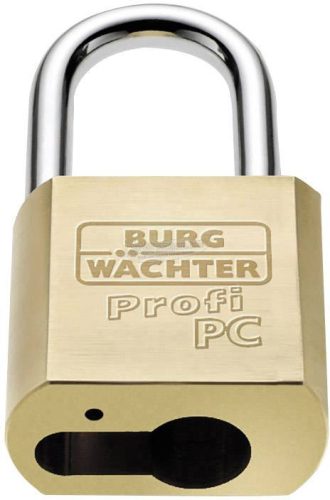 BURG WÄCHTER Függő lakat Sárgaréz Profilhengeres lakat Profi 116 PC 50