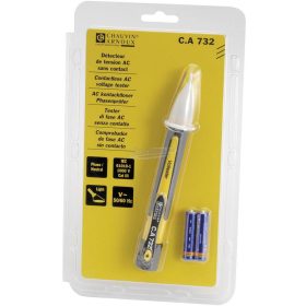   CHAUVIN ARNOUX Érintés nélküli feszültségvizsgáló CAT III 1000 V LED 732 P01191745Z