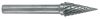 EXACT Turbomaró Keményfém SKM M-alak 8x60/18mm Szár átmérő 6mm 72493