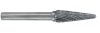 EXACT Turbomaró Keményfém KEL L-alak 16x78/33mm Szár átmérő 6mm 72476