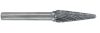 EXACT Turbomaró Keményfém KEL L-alak 10x65/20mm Szár átmérő 6mm 72474