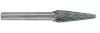 EXACT Turbomaró Keményfém KEL L-alak 6x50/18mm Szár átmérő 6mm 72472