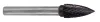 EXACT Turbomaró Keményfém TiCN SPG G-alak 6x58/18mm Szár átmérő 6mm 72392