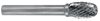EXACT Turbomaró Keményfém TRE E-alak 10x60/16mm Szár átmérő 6mm 72324