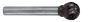 EXACT Turbomaró Keményfém KUD D-alak 16x54/15mm Szár átmérő 6mm 72316