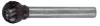 EXACT Turbomaró Keményfém KUD D-alak 16x54/15mm Szár átmérő 6mm 72316