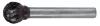 EXACT Turbomaró Keményfém KUD D-alak 12x51/11mm Szár átmérő 6mm 72315