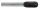 EXACT Turbomaró Keményfém WRC C-alak 8x60/18mm Szár átmérő 6mm 72283