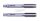 EXACT Kézi menetfúró készlet 2 részes G (BSP) 3/4"x14 jobbos DIN 5157 HSS 01118
