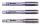 EXACT Kézi menetfúró készlet 3 részes Metrikus M3.5x0.6mm jobbos DIN 352 HSS 1 készlet 00056