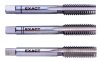EXACT Kézi menetfúró készlet 3 részes Metrikus M3x0.5mm jobbos DIN 352 HSS 00052