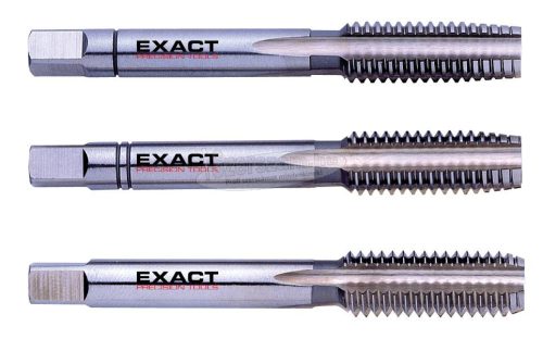 EXACT Kézi menetfúró készlet 3 részes Metrikus M3x0.5mm jobbos DIN 352 HSS 00052