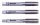 EXACT Kézi menetfúró készlet 3 részes Metrikus M2x0.4mm jobbos DIN 352 HSS 00032