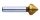 EXACT Kúpsüllyesztő 10.4mm HSS TiN 75°  51783
