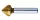 EXACT Kúpsüllyesztő 10.4mm HSS TiN 75°  51783