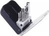EXACT Egyvágású menetfúró készlet 9 részes M4-M8 HSS Metrikus jobbos DIN 3126  1/4" 50908