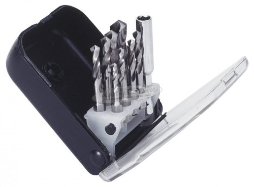 EXACT HSS Fém csigafúró készlet 10 részes 2.5-10.2mm DIN 3126 1/4" 50907