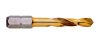 EXACT HSS TIN Fém csigafúró bit befogással DIN 3126 1/4" több méretben