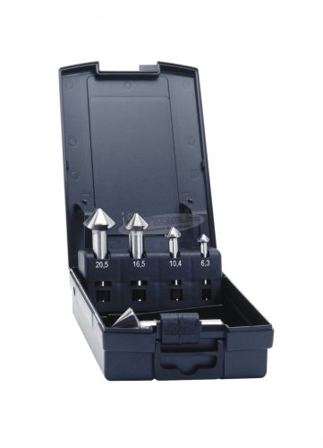 EXACT kúpsüllyesztő készlet 5 részes 6.3-25mm HSS-E 90° 50215