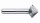 EXACT kúpsüllyesztő 6.3mm HSS 90° 50201
