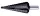 EXACT  lépcsős fúró 12-20mm HSS TiAIN 80mm 1 db 50062