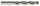 EXACT HSSE-Co5 Fém csigafúró 10.2x133/87mm Csiszolt, Kobalt DIN 338 hengeres 10 db 32418