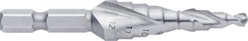 EXACT HSS lépcsősfúró 4-12mm 72mm 1/4" 08001