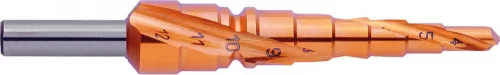 EXACT HSS TiN lépcsősfúró készlet 6-30/4-20/4-12mm 3 oldalú szár 07034