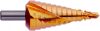 EXACT HSS TiN lépcsősfúró 6-30mm 98mm 3 oldalú szár 07033