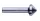 EXACT kúpsüllyesztő 4.3mm HSS Hengeres 90° DIN 335 C 05501